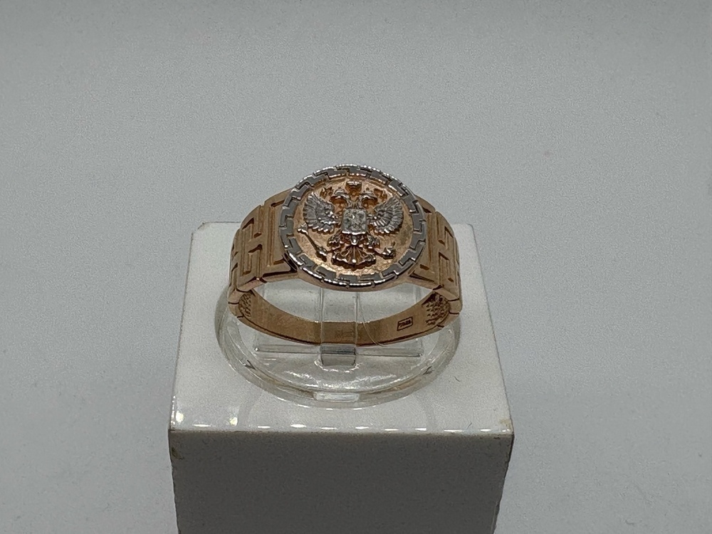 КОЛЬЦО ПЕЧАТКА без камня (Au 585)