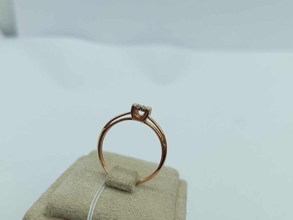 КОЛЬЦО БРИЛЛИАНТ Au 585