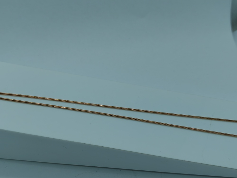 ЦЛЖГ585 ЦЕПЬ ПОЛНОВЕСНАЯ Жгут(снейк) (Au 585)