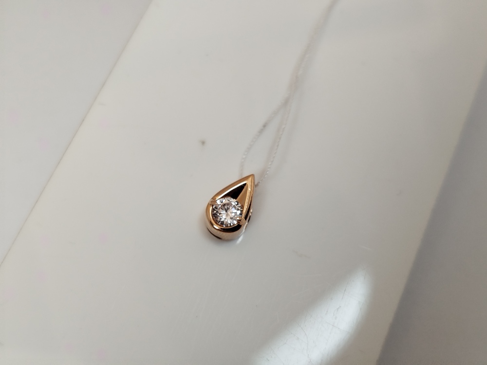 ПОДВЕСКА С КАМНЕМ (Au 585)