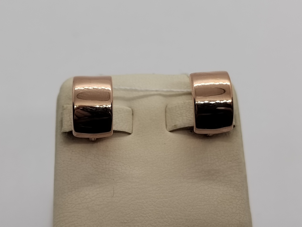 СЕРЬГИ БЕЗ КАМНЯ (Au 585)