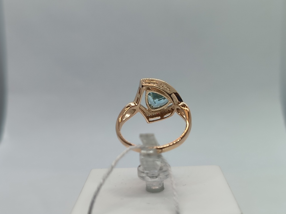 КОЛКМИ585 КОЛЬЦО С КАМНЯМИ (Au 585)