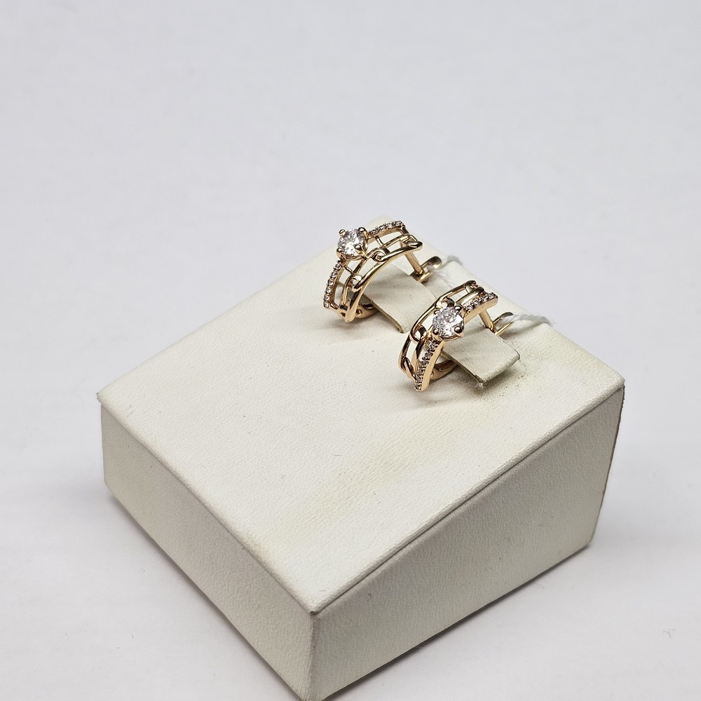 СКМИ585 СЕРЬГИ С КАМНЯМИ (Au 585) СКМИ585 СЕРЬГИ С КАМНЯМИ (Au 585)