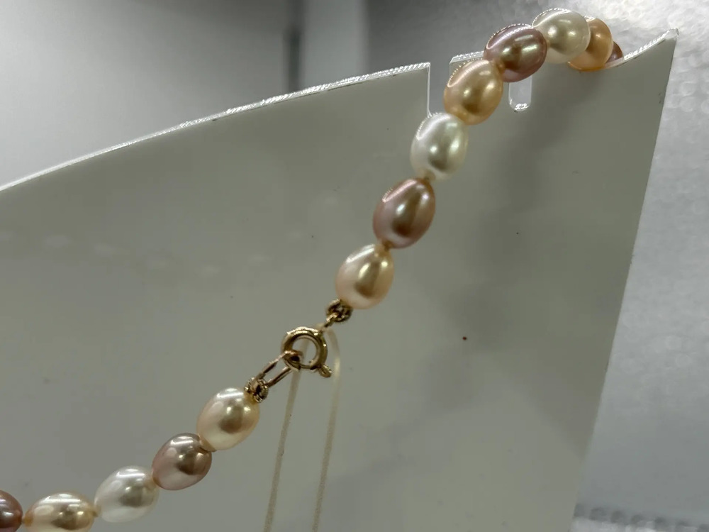 КОЛЬЕ ЖЕМЧУГ (Au 585)