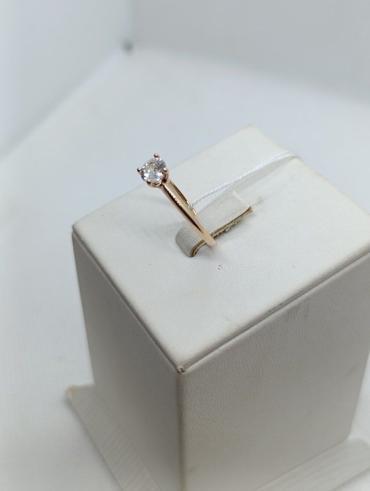 КОЛКМ585 КОЛЬЦО С КАМНЕМ (Au 585)