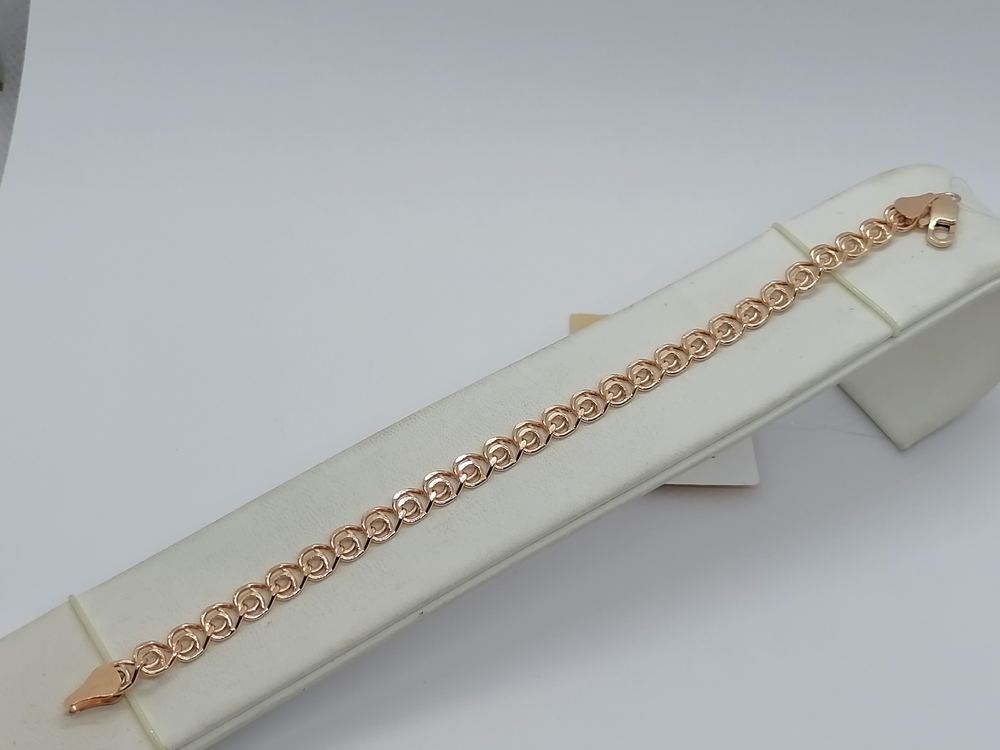 7080270П-17 БРАСЛЕТ ПУСТОТЕЛЫЙ Лав (Au 585)