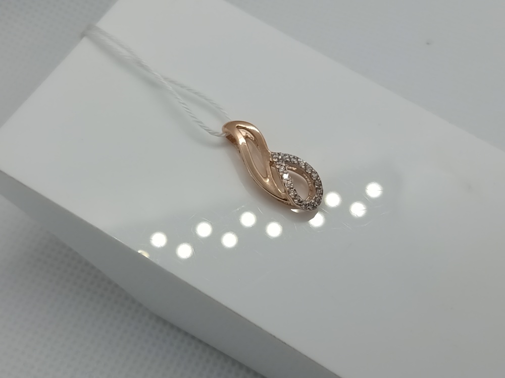 ПОДКМИ585 ПОДВЕСКА С КАМНЯМИ (Au 585)