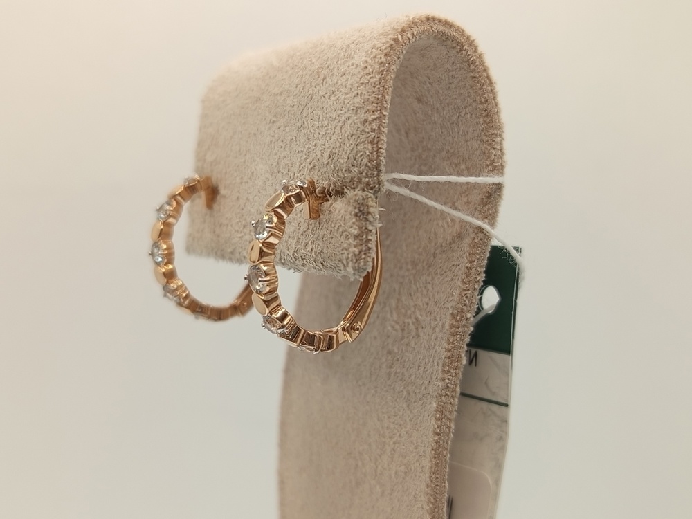 СЕРЬГИ ТОПАЗ (Au 585)