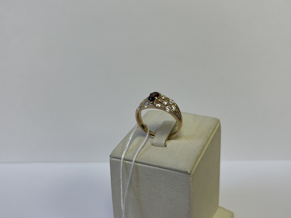 КОЛКМИ585 КОЛЬЦО С КАМНЯМИ (Au 585)