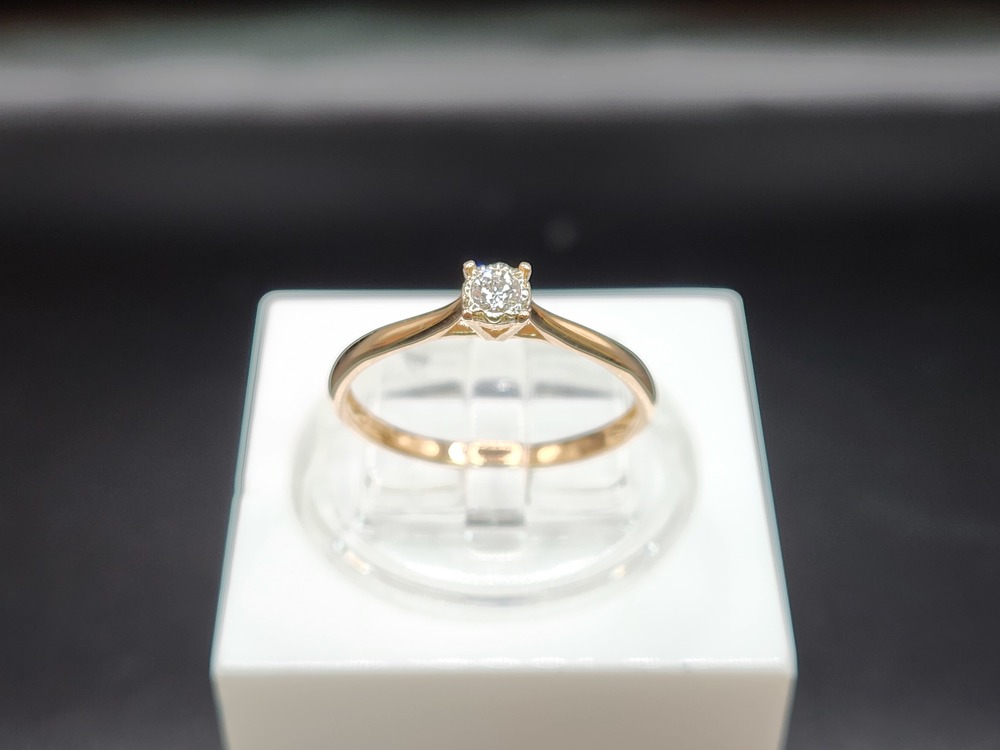 КОЛЬЦО БРИЛЛИАНТ Au 585