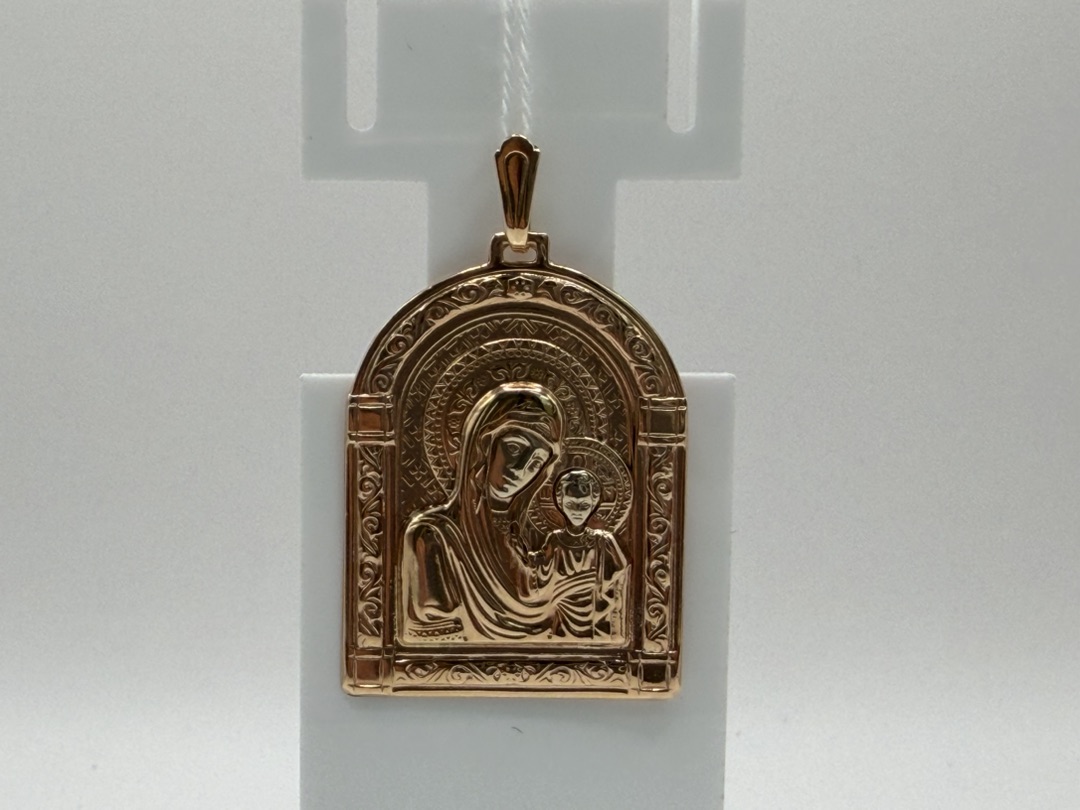 ПОДВЕСКА ИКОНА БЕЗ КАМНЯ (Au 585)