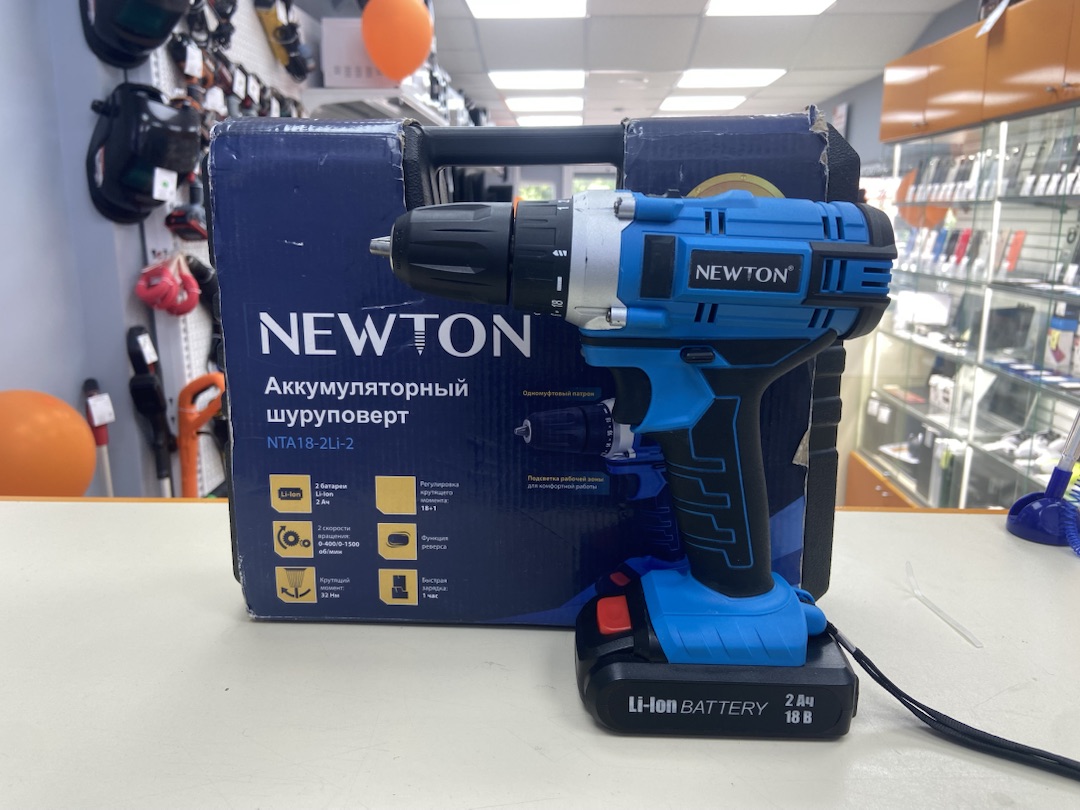 Шуруповерт Newton NTA18-2Li-2