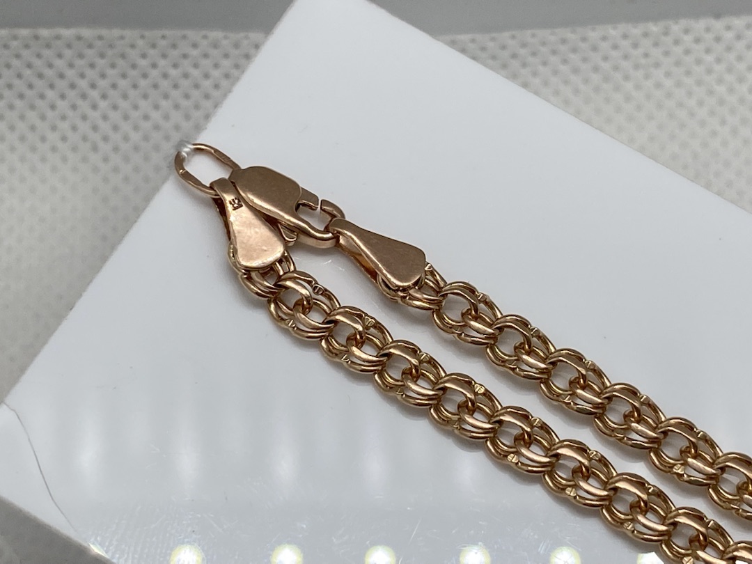 ЦЛБС585 ЦЕПЬ ПОЛНОВЕСНАЯ Бисмарк (Au 585)