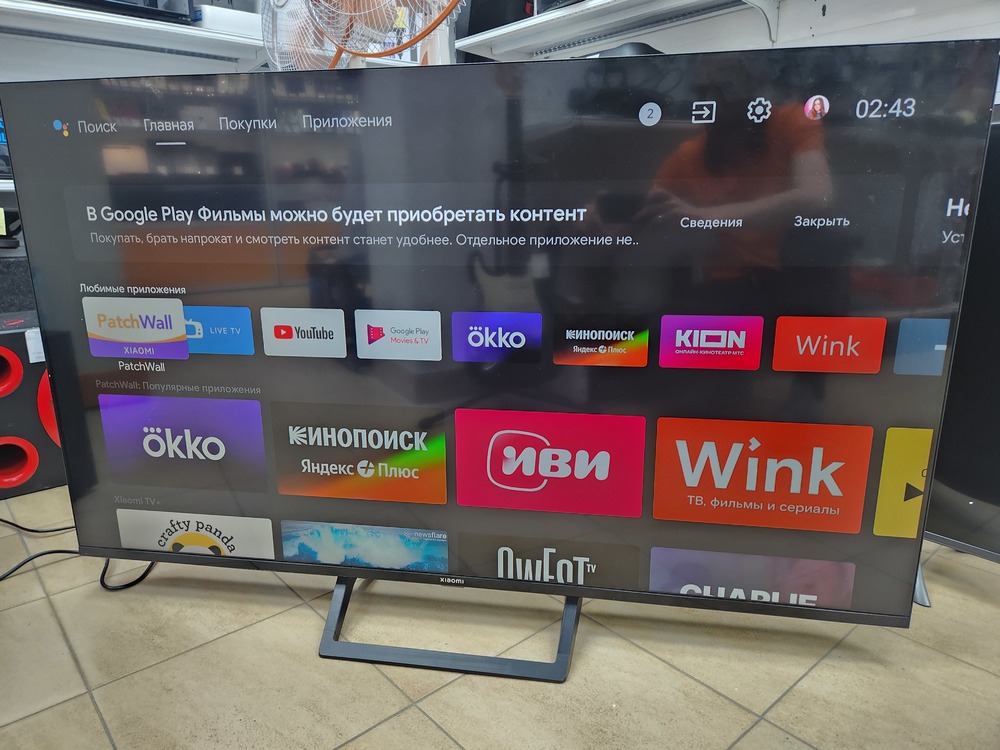 LED Телевизор Xiaomi TV A2 55" 4K
