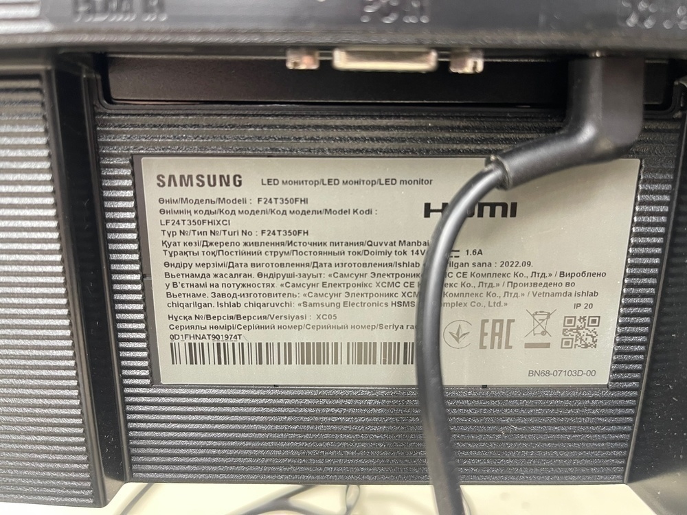 Монитор Samsung F24T350FHI