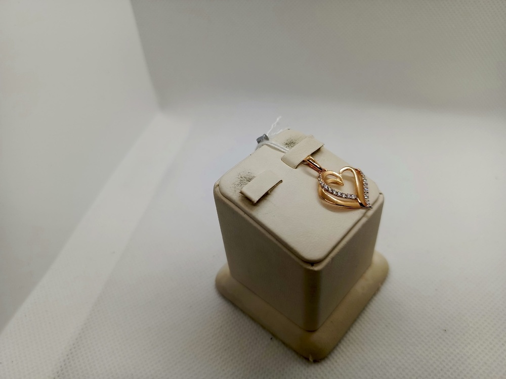 ПОДКМИ585 ПОДВЕСКА С КАМНЯМИ (Au 585)