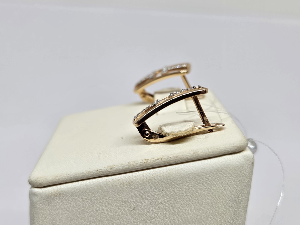 СЕРЬГИ С КАМНЯМИ (Au 585)