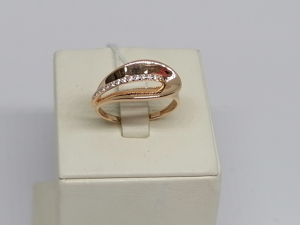 КОЛКМИ585 КОЛЬЦО С КАМНЯМИ (Au 585)