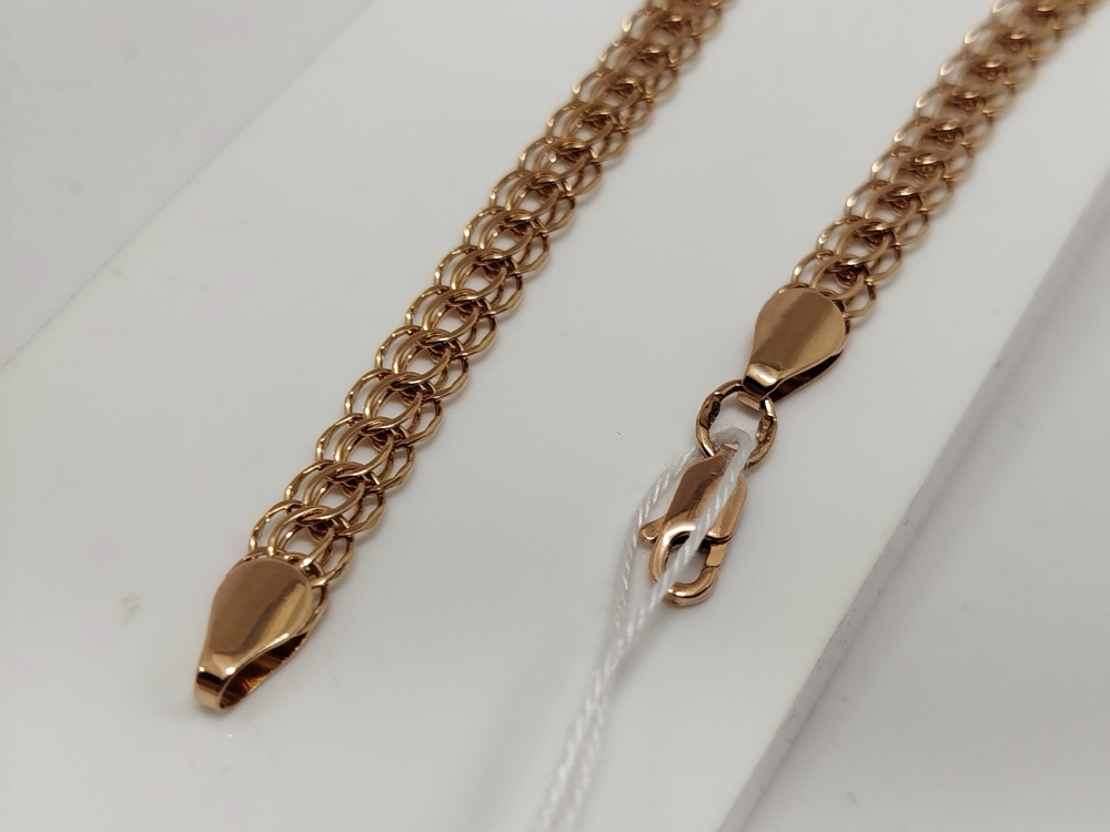 БРАСЛЕТ ПОЛНОВЕСНЫЙ Итальянка Au 585