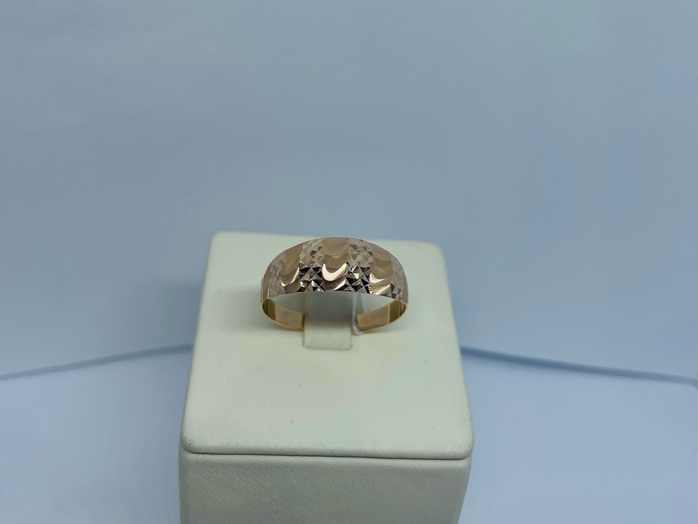 А 012607 КОЛЬЦО БЕЗ КАМНЯ (Au 585)