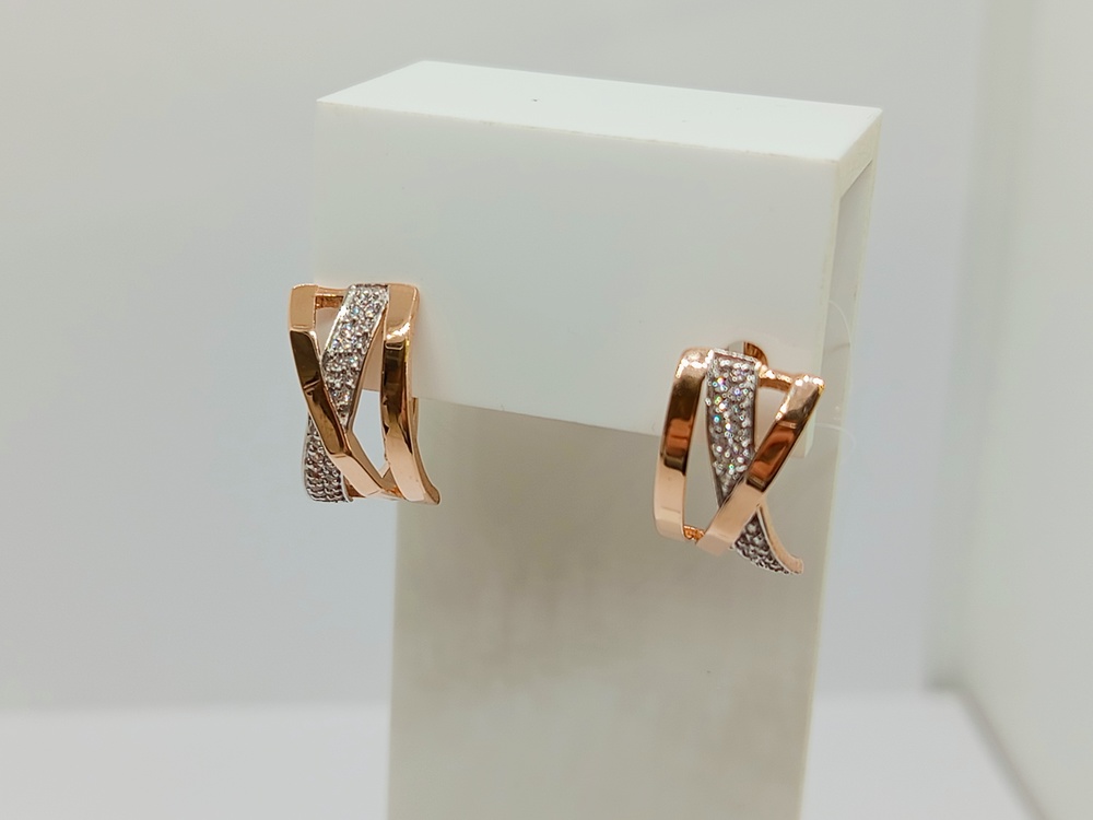 СЕРЬГИ С КАМНЯМИ (Au 585)