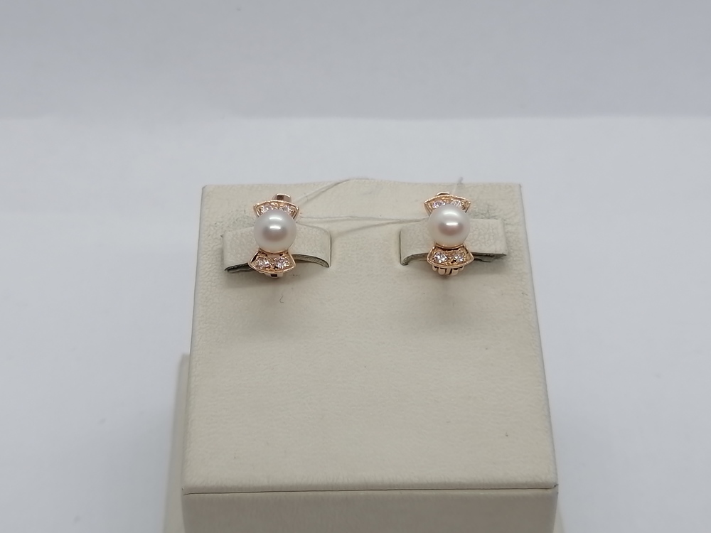 СЕРЬГИ С КАМНЯМИ (Au 585)