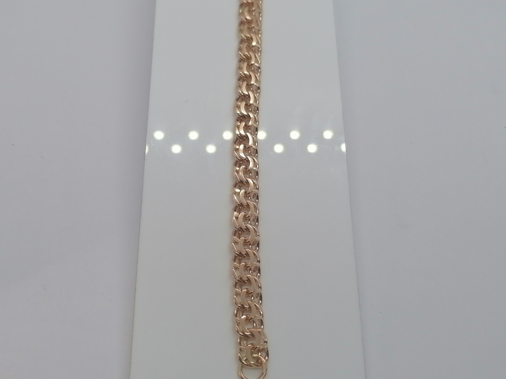 БРАСЛЕТ ПОЛНОВЕСНЫЙ Бисмарк (Au 585)