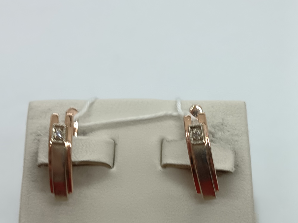 СЕРЬГИ БРИЛЛИАНТ (Au 585)