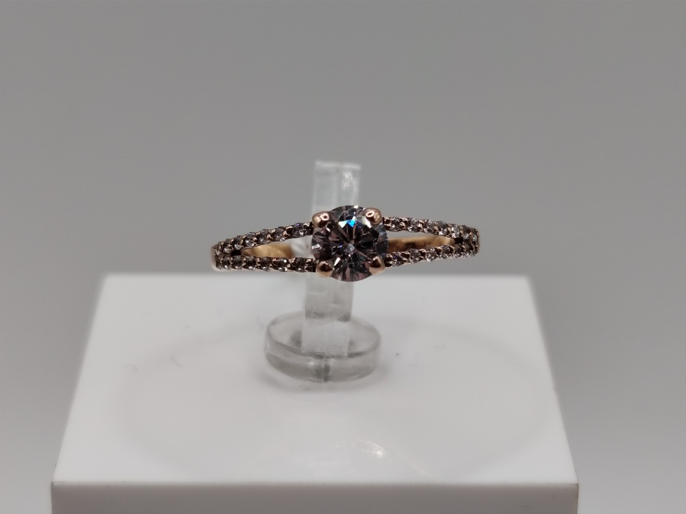 КОЛКМИ375 КОЛЬЦО С КАМНЯМИ (Au 375)