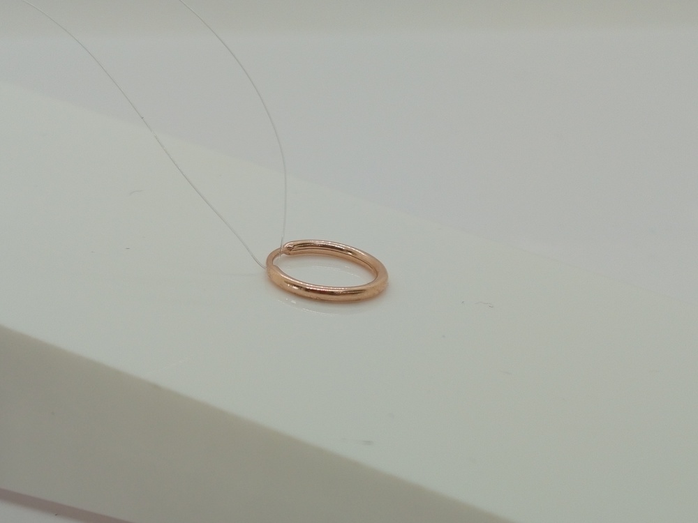 СЕРЬГИ серьга без камня (Au 585)