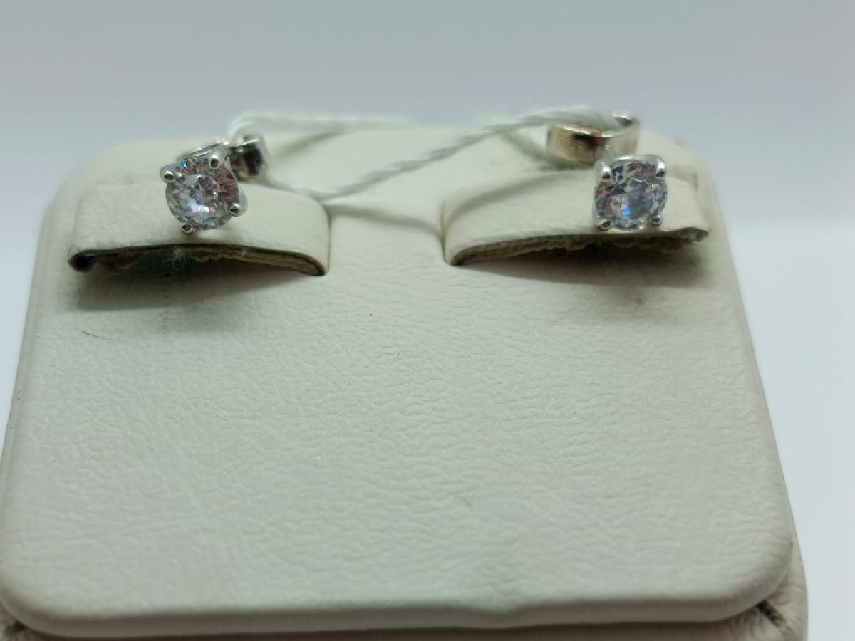 СПУС585 СЕРЬГИ ПУСЕТЫ (Au 585)