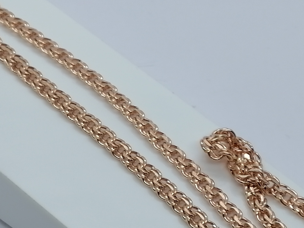 ЦЕПЬ ПУСТОТЕЛАЯ Бисмарк (Au 585)