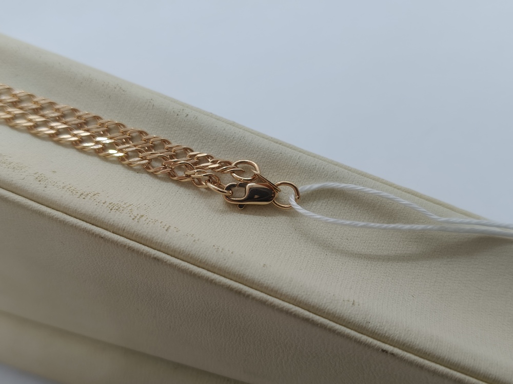 ЦЛР2585 ЦЕПЬ ПОЛНОВЕСНАЯ Ромб двойной (Au 585)