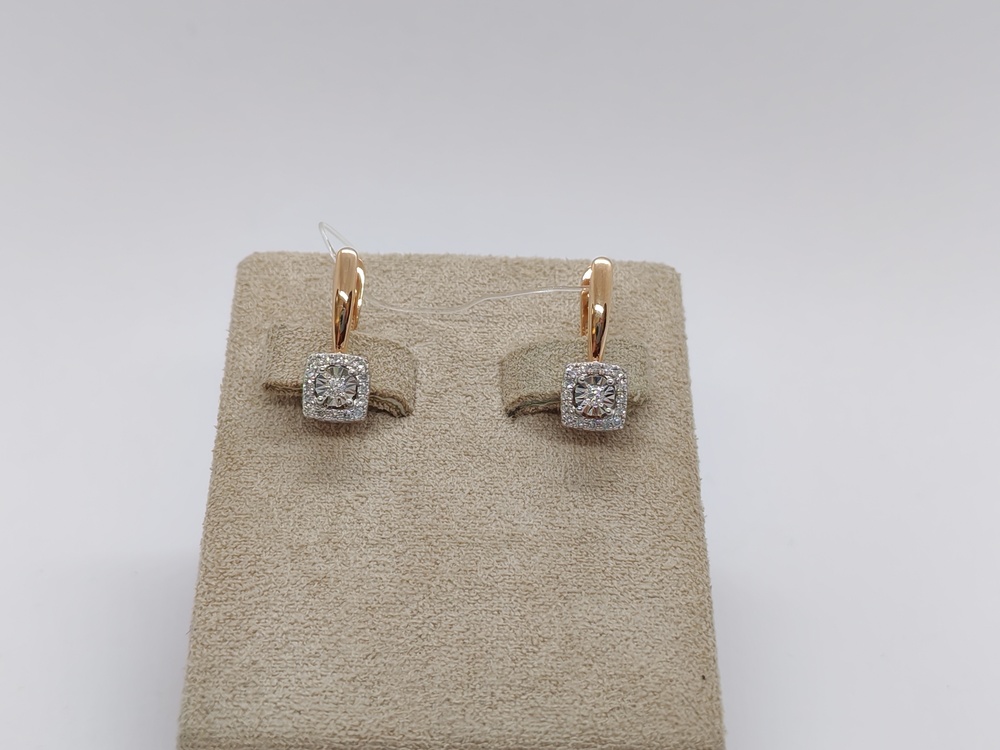 СЕРЬГИ БРИЛЛИАНТ (Au 585)