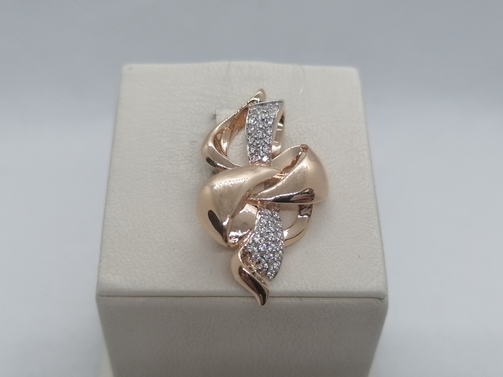 ПОДВЕСКА С КАМНЯМИ (Au 585)