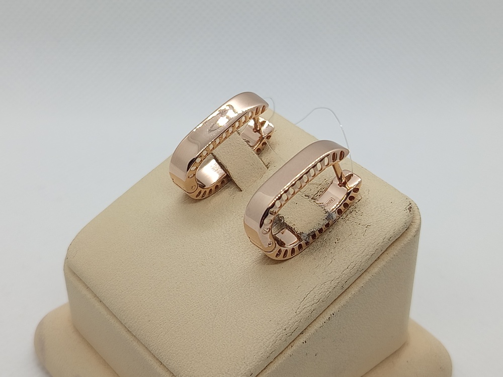 СЕРЬГИ БЕЗ КАМНЯ (Au 375) СЕРЬГИ БЕЗ КАМНЯ (Au 375)