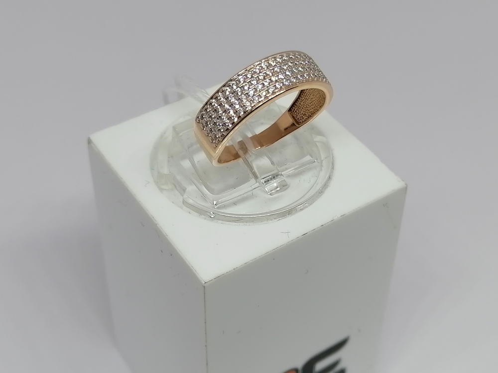 КОЛКМИ585 КОЛЬЦО С КАМНЯМИ (Au 585)