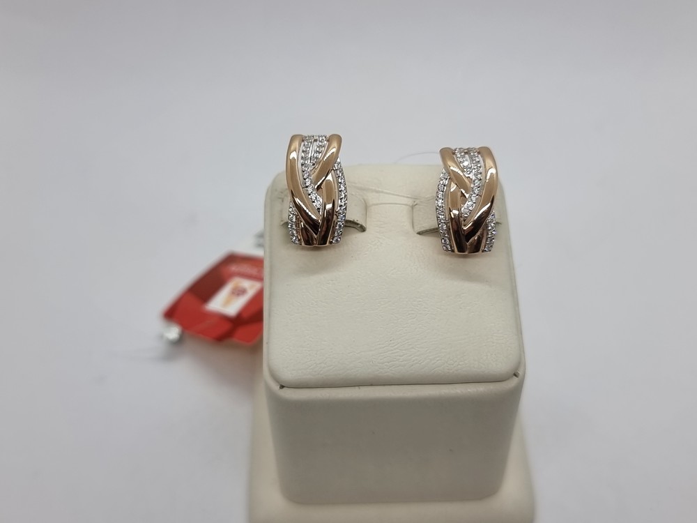 СЕРЬГИ С КАМНЯМИ (Au 585)