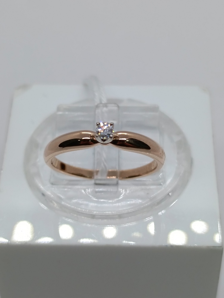 КОЛЬЦО БРИЛЛИАНТ Au 585