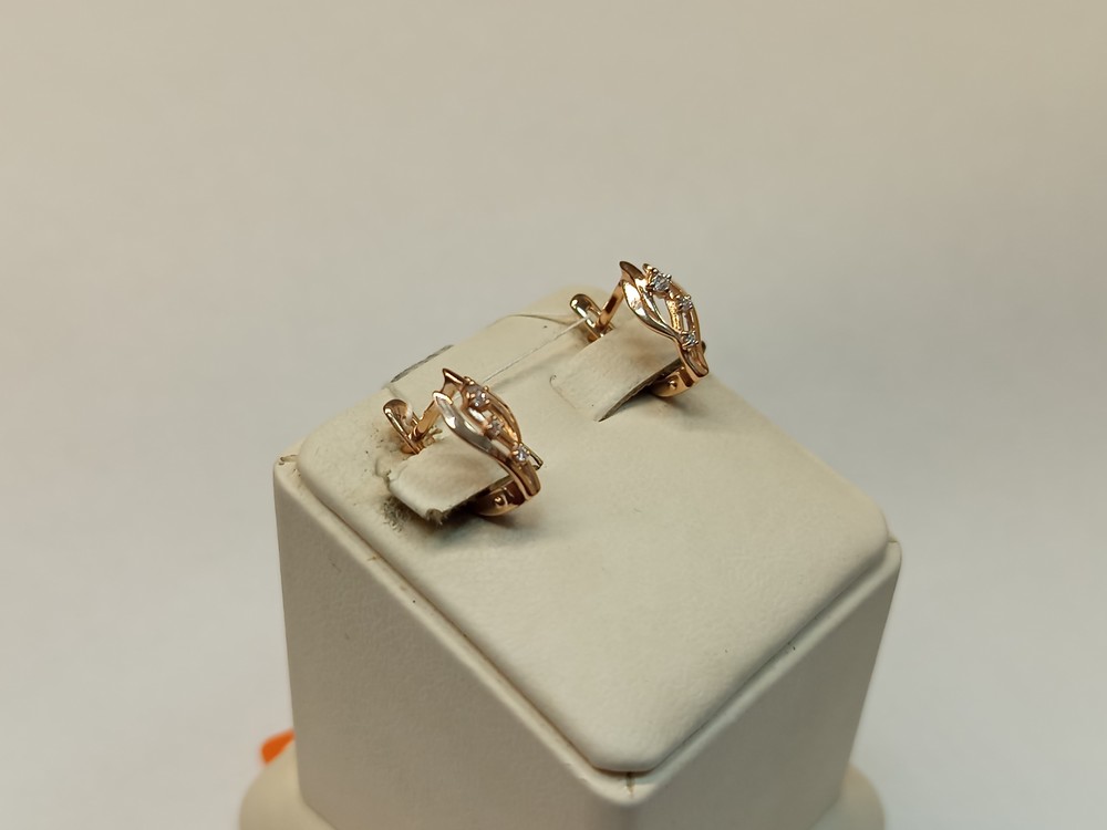 СКМИ585 СЕРЬГИ С КАМНЯМИ (Au 585) СКМИ585 СЕРЬГИ С КАМНЯМИ (Au 585)