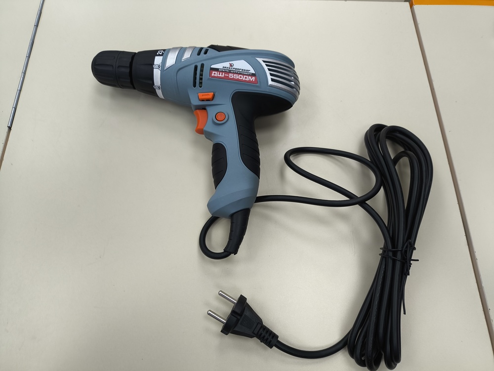 ДРЕЛЬ-ШУРУПОВЕРТ ЭЛЕКТРОПРИБОР ДШ-550ДМ
