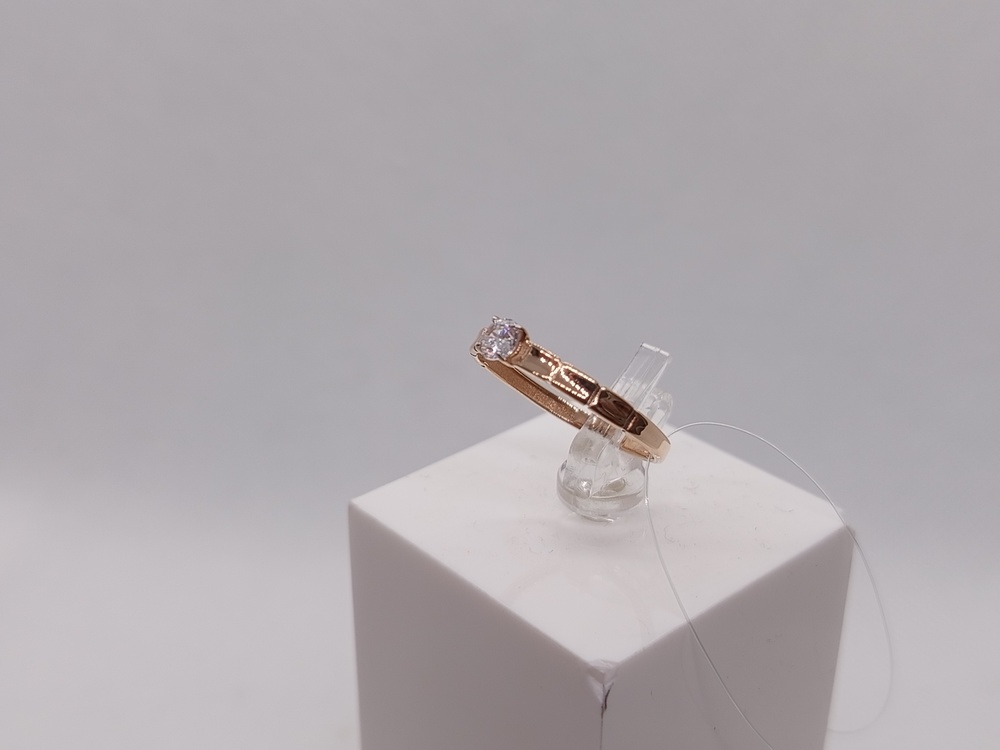 КОЛЬЦО С КАМНЕМ (Au 585)