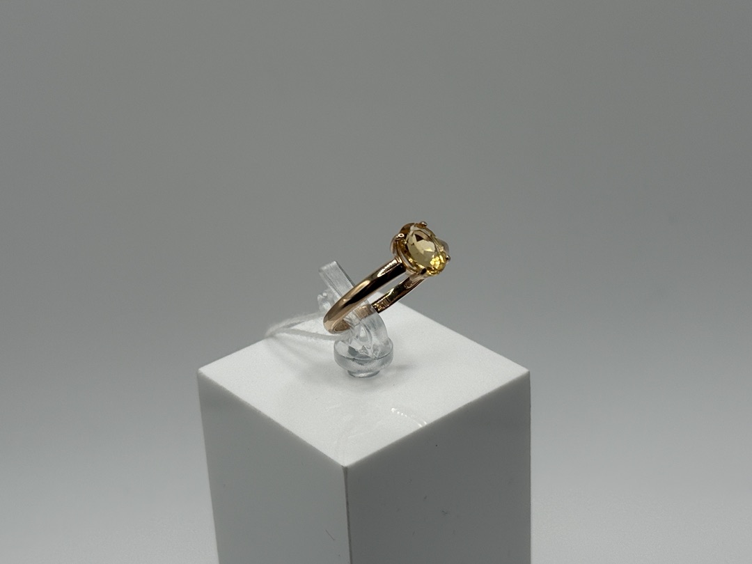 КОЛКМ585 КОЛЬЦО С КАМНЕМ (Au 585)