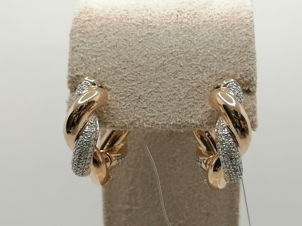 СЕРЬГИ С КАМНЯМИ (Au 585)