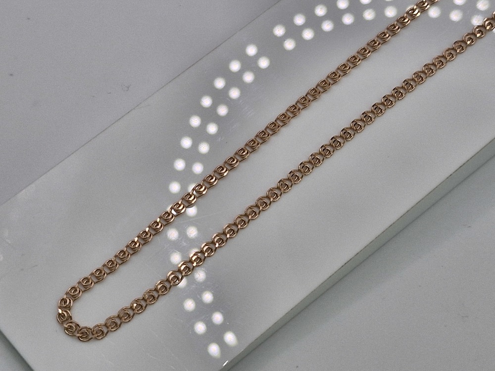 ЦЕПЬ ПУСТОТЕЛАЯ Лав (Au 585)