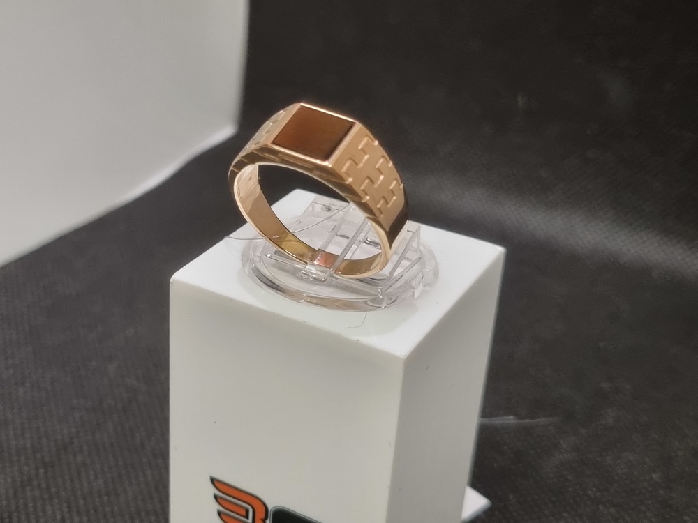 08-540163 КОЛЬЦО ПЕЧАТКА с камнем (Au 585)