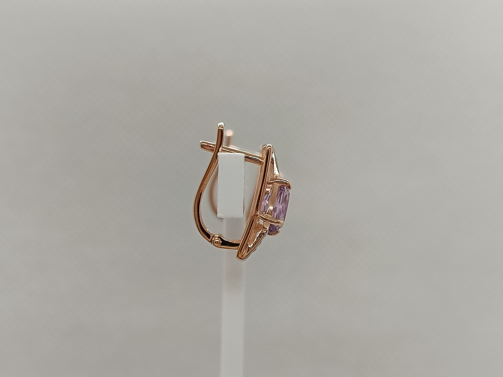 СЕРЬГИ С КАМНЯМИ (Au 585)