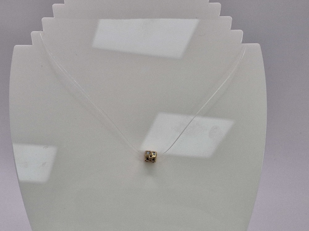 КОЛЬЕ С КАМНЕМ (Au 585)