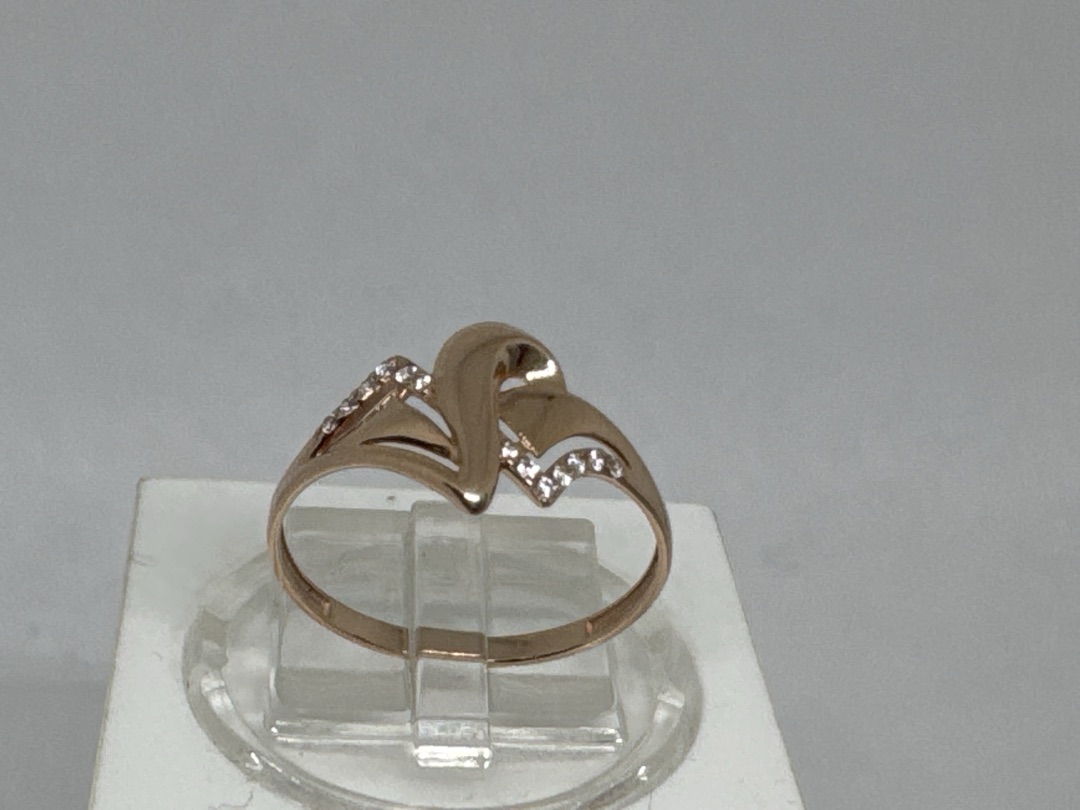 КОЛКМИ375 КОЛЬЦО С КАМНЯМИ (Au 375)