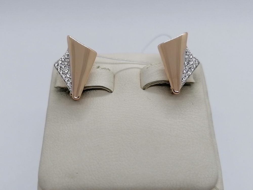 СЕРЬГИ С КАМНЯМИ (Au 585)